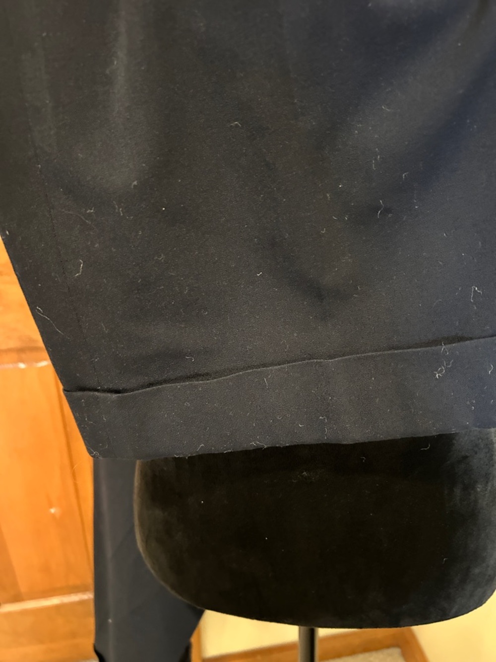 August Max Woman’s Navy Dress Pants - Picture 3 of 5